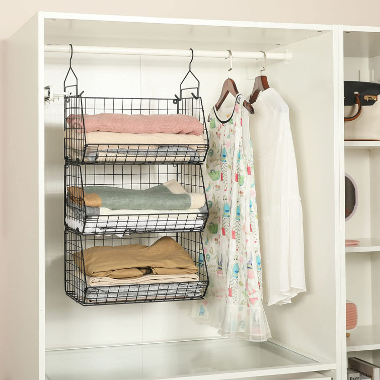 Hanger shelf for online closet